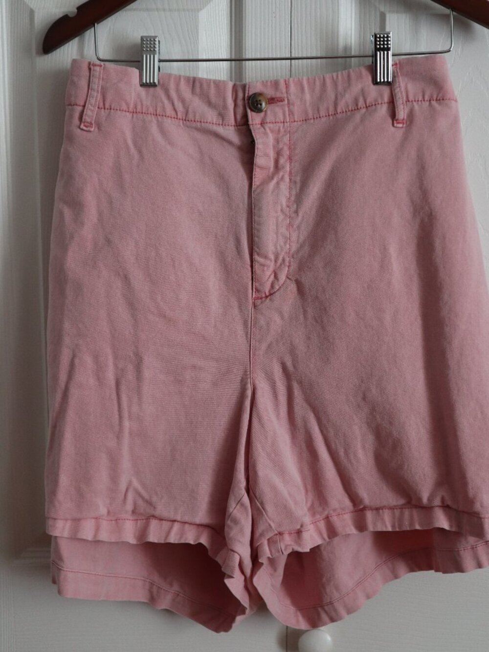 Old Navy Women's Plus Size 4X Pastel Pink Cotton Chino Everyday Shorts